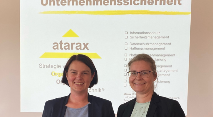 Frau Keller und Frau Dr. Philipp Atarax