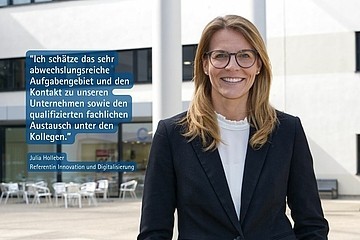 Mitarbeiterin Bereich Innovation und Klima