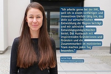 Mitarbeiterin Bereich Unternehmensförderung und Standortpolitik