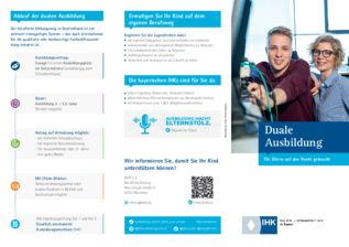 Ausbildung für Eltern auf den Punkt gebracht